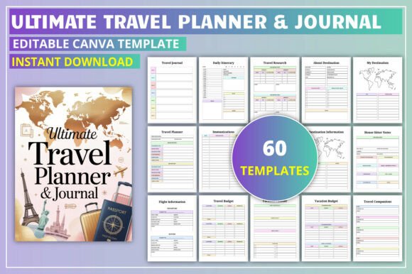 Download Ultimate Travel Planner &amp; Journal - Travel planner Collection